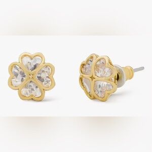 ♠️KATE SPADE♠️Something Sparkly Spade Stud Earrings with Dust Bag/NWT